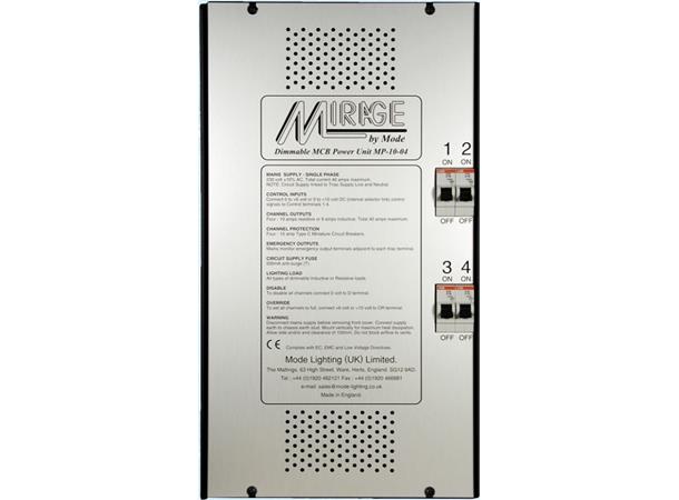 Mirage dimmer 4x10A